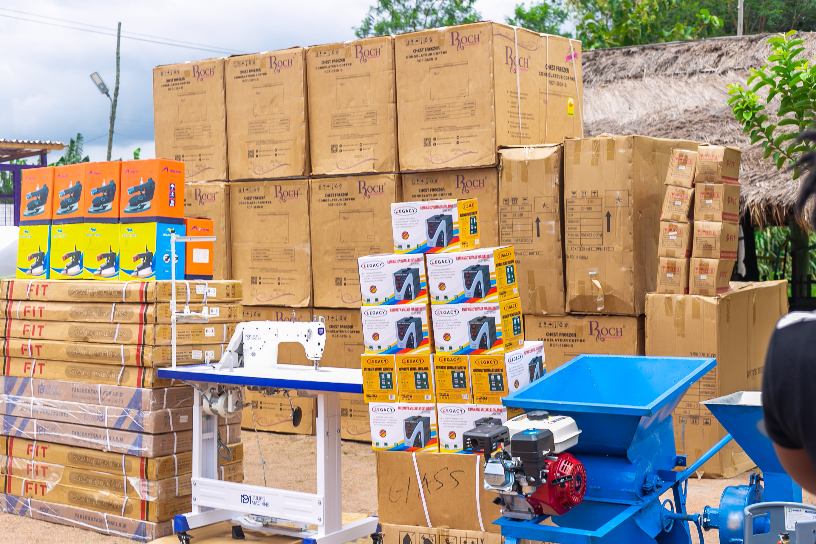 Donation and Handover of Income Generation Activity (IGA) Equipments to Caregivers.