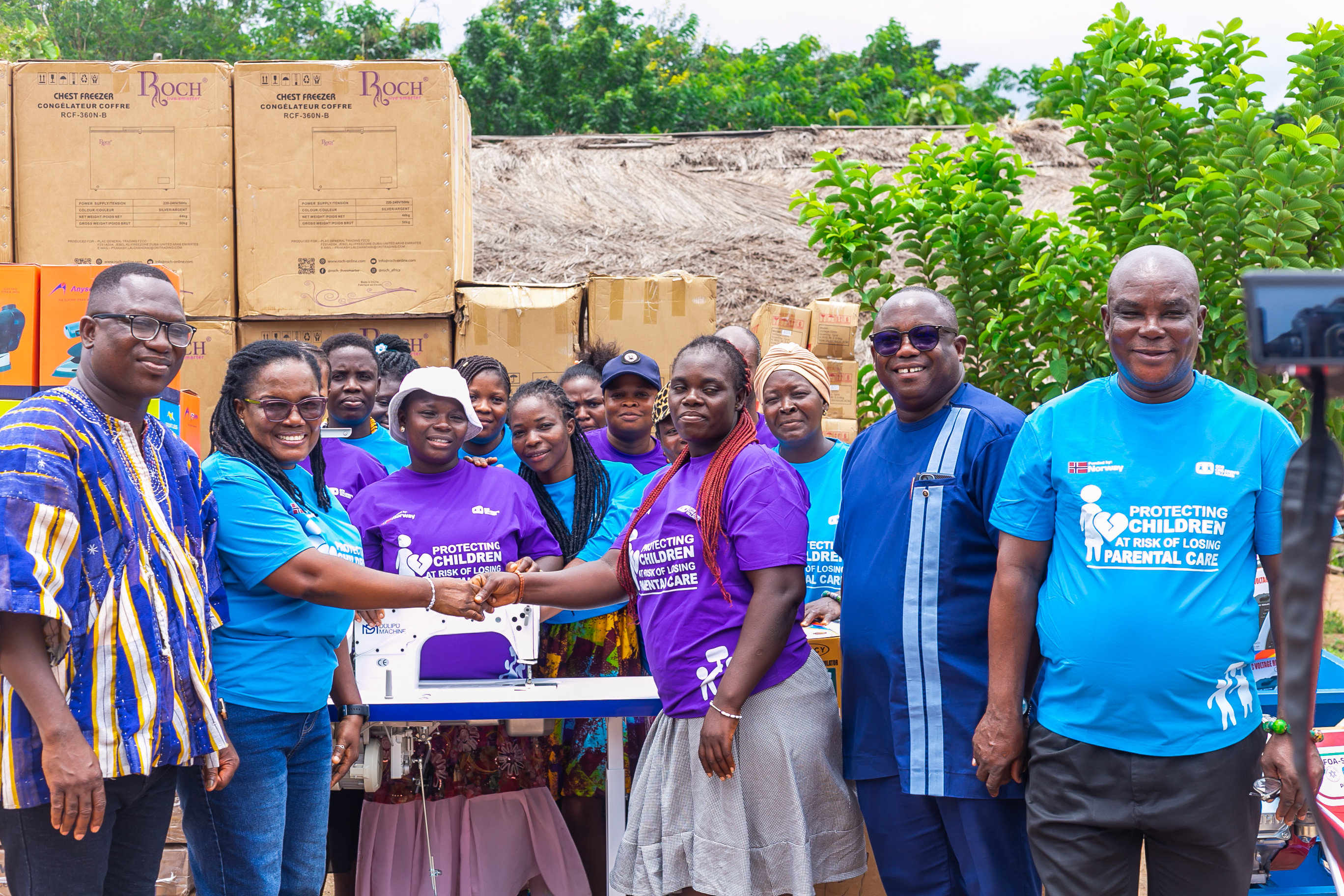 Donation and Handover of Income Generation Activity (IGA) Equipments to Caregivers.