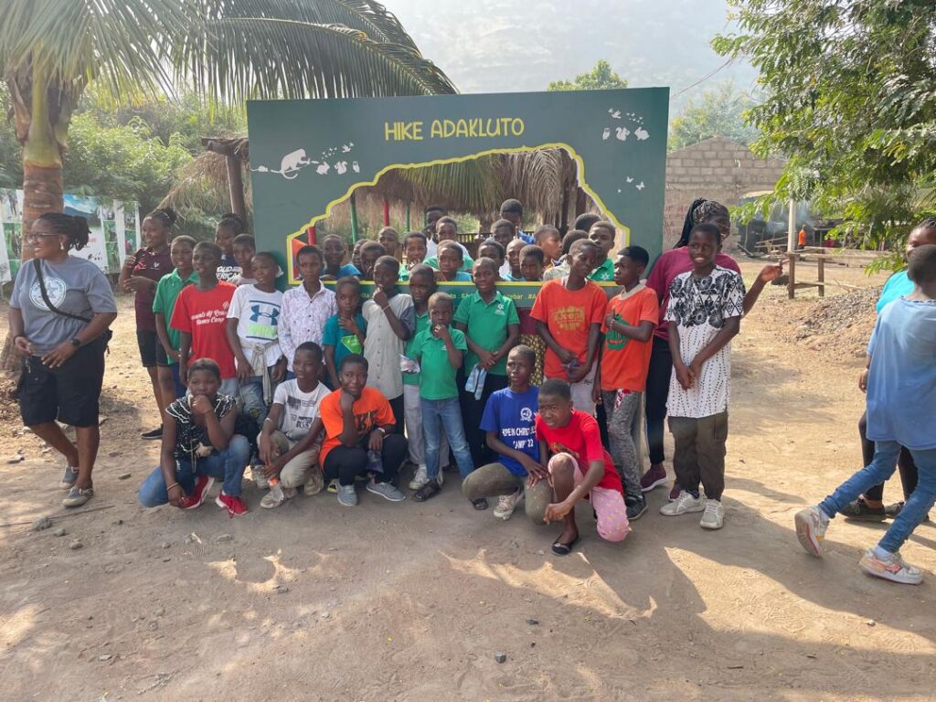 Founder with the kids