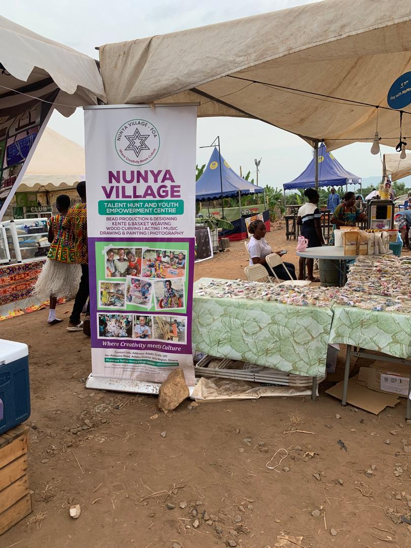 Nunya Village at Volta Fair at Ho Sport Stadium